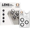 Apsauginis stiklas Tel Protect 3D Lens on camera skirtas Apple iPhone 17 Pro/17 Pro Max sidabrinis (lens 3 pieces)
