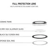 Apsauginis stiklas Tel Protect 3D Lens skirtas Samsung Galaxy S26 Plus juodas (objektyvui 3 vnti)