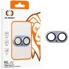 Apsauginis stiklas Tel Protect 95% AR+AF Full Metal Camera Protector on camera skirta Apple iPhone 17 mėlynas (camera island)