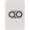 Apsauginis stiklas Tel Protect 95% AR+AF Full Metal Camera Protector on camera skirta Apple iPhone 17 violetinė (camera island)