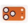 Apsauginis stiklas Tel Protect 95% AR+AF Full Metal Camera Protector on camera skirta Apple iPhone 17 Pro oranžinis (camera island)