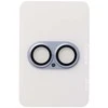 Apsauginis stiklas Tel Protect 95% AR+AF Full Metal Camera Protector on camera skirta Apple iPhone 17 mėlynas (camera island)