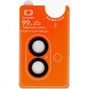 Apsauginis stiklas Tel Protect Titanium Lens 99% AR on camera skirtas Apple iPhone 17 juodas (objektyvui 2 vnt)