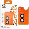 Apsauginis stiklas Tel Protect Titanium Lens 99% AR on camera skirtas Apple iPhone 17 juodas (objektyvui 2 vnt)