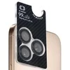 Apsauginis stiklas Tel Protect Titanium Lens 99% AR Aramid Series on camera skirtas Apple iPhone 15 Pro/15 Pro Max (objektyvui 3 vnt)