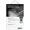 UNIQ Optix Aliuminio Camera LensProtector Apple iPhone 14 Pro 6.1" / 14 Pro Max 6.7" sterling sidabrinis su aplkatoiumi