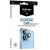 Apsauginis stiklas telefono kamerai Apple iPhone 15 Pro / 15 Pro Max MyScreen Diamond Glass Kameros Lens Cover juodos saplvos