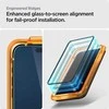 Apsauginis stiklas telefonui Apple iPhone 15 Pro Max Spigen ALM Glass FC 2-pack juodas