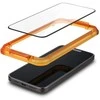 Apsauginis stiklas telefonui Apple iPhone 15 Pro Max Spigen ALM Glass FC 2-pack juodas