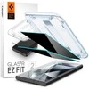 Apsauginis stiklas telefonui Samsung Galaxy S24 Ultra Spigen Glas.tr „EZ Fit” Privacy 2-pack