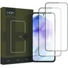 Apsauginis stiklas telefonui Samsung Galaxy A35 5G / A55 5G HOFI Glass Pro+ 2-pack juodos spalvos krašteliu