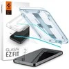 Apsauginis stiklas telefonui Samsung Galaxy S24 / S25 Spigen Glas.tr „EZ Fit” 2 vnt. skaidrus