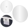 Apvalus LED vonios veidrodis, montuojamas ant sienos, 60 cm, 3 spalvų, jutiklinis jungiklis ModernHome