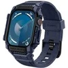 Apyrankė Aplle Watch 10 (46mm) Spigen Rugged Armor ”Pro” mėlynos spalvos