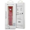 Hello Kitty apyrankė HKAWMSCHBLR Apple Watch 38/40/41mm Raudona apyrankė Silicone Kitty Head