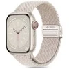 Apyrankė Apple Watch 3 / 4 / 5 / 6 / 7 / 8 / 9 / SE (38 / 40 / 41 mm) Tech-Protect Nylonmag Natural TItanium kreminis