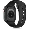 Apyrankė Apple Watch 3 / 4 / 5 / 6 / 7 / 8 / 9 / SE (38 / 40 / 41 MM) Tech-Protect silikoninė juodos spalvos