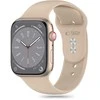 Apyrankė Apple Watch 4 / 5 / 6 / 7 / 8 / 9 / SE / Ultra 1 / 2 (42 / 44 / 45 / 49 mm) Tech-Protect silikoninė Walnut gelsvos spalvos