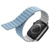 UNIQ dirželis Revix Apple Watch Series 4/5/6/7 / SE 42/44 / 45mm. Apverčiamas, Magnetinis, baltai mėlynos spalvos