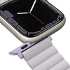 Uniq Išmaniojo laikrodžio Apple Watch 4/5/6/7/SE magnetinis/dvipusis dirželis, Rausvos/Baltos spalvos, 40/41mm