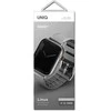 Uniq Išmaniojo laikrodžio Apple Watch 4/5/6/7/8/SE magnetinis/dvipusis dirželis, Pilkos spalvos, 38/40/41mm