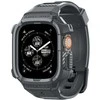 Spigen Rugged Armor Pro – Strap with case for Apple Watch Ultra 49 mm (Dark Pilkas)