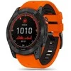 Apyrankė Garmin Fenix 3 / 5X / 3HR / 5X Plus / 6X / 6X Pro / 7X Tech-Protect IconBand oranžinės ir juodos spalvos