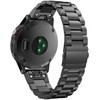 Tech-Protect Bransoleta STAINLESS GARMIN FENIX 5 / 6 / 6 PRO / 7 Juodas