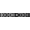 Tech-Protect Bransoleta STAINLESS GARMIN FENIX 5 / 6 / 6 PRO / 7 Juodas