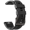 Išmaniojo laikrodžio Garmin Fenix 5/6/6 Pro/7 dirželis, 22 mm, Juodos spalvos