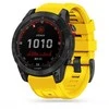 Išmaniojo laikrodžio Garmin Fenix 5/6/6Pro/7 dirželis, Geltonos spalvos