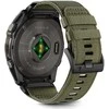 Apyrankė Garmin Fenix 5X / 5X Plus / 6X / 6X Pro / 7X / 8 (51mm) Tech-Protect Nylon Classic Olive Žalias