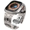Apyrankė laikrodžiui Apple Watch 4 / 5 / 6 / 7 / 8 / 9 / SE / Ultra 1 / 2 (42 / 44 / 45 / 49 mm) Tech-Protect Stainless TItanium
