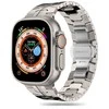 Apyrankė laikrodžiui Apple Watch 4 / 5 / 6 / 7 / 8 / 9 / SE / Ultra 1 / 2 (42 / 44 / 45 / 49 mm) Tech-Protect Stainless TItanium