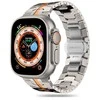 Apyrankė laikrodžiui Apple Watch 4 / 5 / 6 / 7 / 8 / 9 / SE / ULTRA 1 / 2 (42 / 44 / 45 / 49 mm) Tech-Protect Stainless Titanium