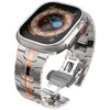 Apyrankė laikrodžiui Apple Watch 4 / 5 / 6 / 7 / 8 / 9 / SE / ULTRA 1 / 2 (42 / 44 / 45 / 49 mm) Tech-Protect Stainless Titanium