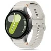 Apyrankė Samsung Galaxy Watch 4 / 5 / 5 PRO / 6 / 7 / FE Tech-Protect silikoninė Sport Starlight creamy