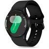 Apyrankė Samsung Galaxy Watch 4 / 5 / 5 Pro / 6 / 7 / FE Tech-Protect silikoninė juodos spalvos
