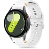 Apyrankė Samsung Galaxy Watch 4 / 5 / 5 PRO / 6 / 7 / FE Tech-Protect silikoninė Sport baltos spalvos