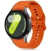 Apyrankė Samsung Galaxy Watch 4 / 5 / 5 PRO / 6 / 7 / FE Tech-Protect silikoninė Sport oranžinis