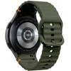 Apyrankė Samsung Galaxy Watch 4 / 5 / 5 PRO / 6 / 7 / FE Tech-Protect silikoninė Sport Army žalias