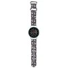 Apyrankė Samsung Galaxy Watch (46mm) / Samsung Gear S3 (46mm) / Huawei Watch GT / GT 2 / GT 2 PRO / GT 3 / GT 3 PRO (46mm) Hello Kitty Dirželis Strap Silicone Heads &amp; Stripes (HKUWLSDIESK) juodos spalvos