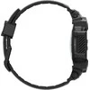 „Spigen Rugged Armor Pro“ – dirželis + dėklas, skirtas „Samsung Galaxy Watch 7“ 40 mm (matinis juodas)