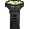 „Spigen Rugged Armor Pro“ – dirželis + dėklas, skirtas „Samsung Galaxy Watch 7“ 40 mm (matinis juodas)