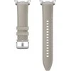 SLL50LJEGEU hibridinis dirželis (S/M/L) „Samsung Galaxy Watch8“, pilkai rudas
