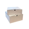 Archyvinė dėžė HSK A4, 12cm, kartoninė, baltos spalvos