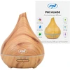 Drėkintuvas Aromaterapinis difuzorius PNI HU400 eteriniams aliejams, ultragarsinis, 400 ml, laikmatis, 7 LED spalvos, automatinis išsijungimas, medžio imitacijos apšvietimas