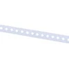 Arras Tvirtinimo juosta, perforuota, 12 x 0.7 mm, 3 m, balta