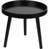 Articasa Arti Casa - Round Coffee Table for Living Room 40x36 cm (Juodas)