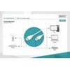 Digitus ASSMANN USB 2.0 extension cable 1.8m, A M/AF, rusvai gelsvas, AK-300202-018-E